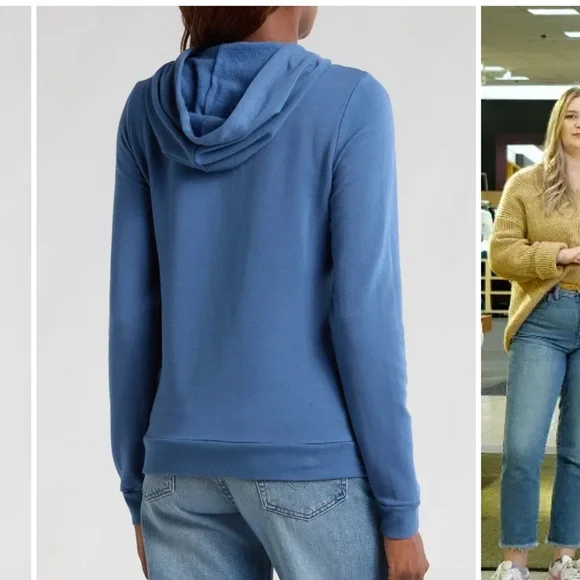 Marine Layer Afternoon Full Zip Hoodie Size L - Picture 2 of 12